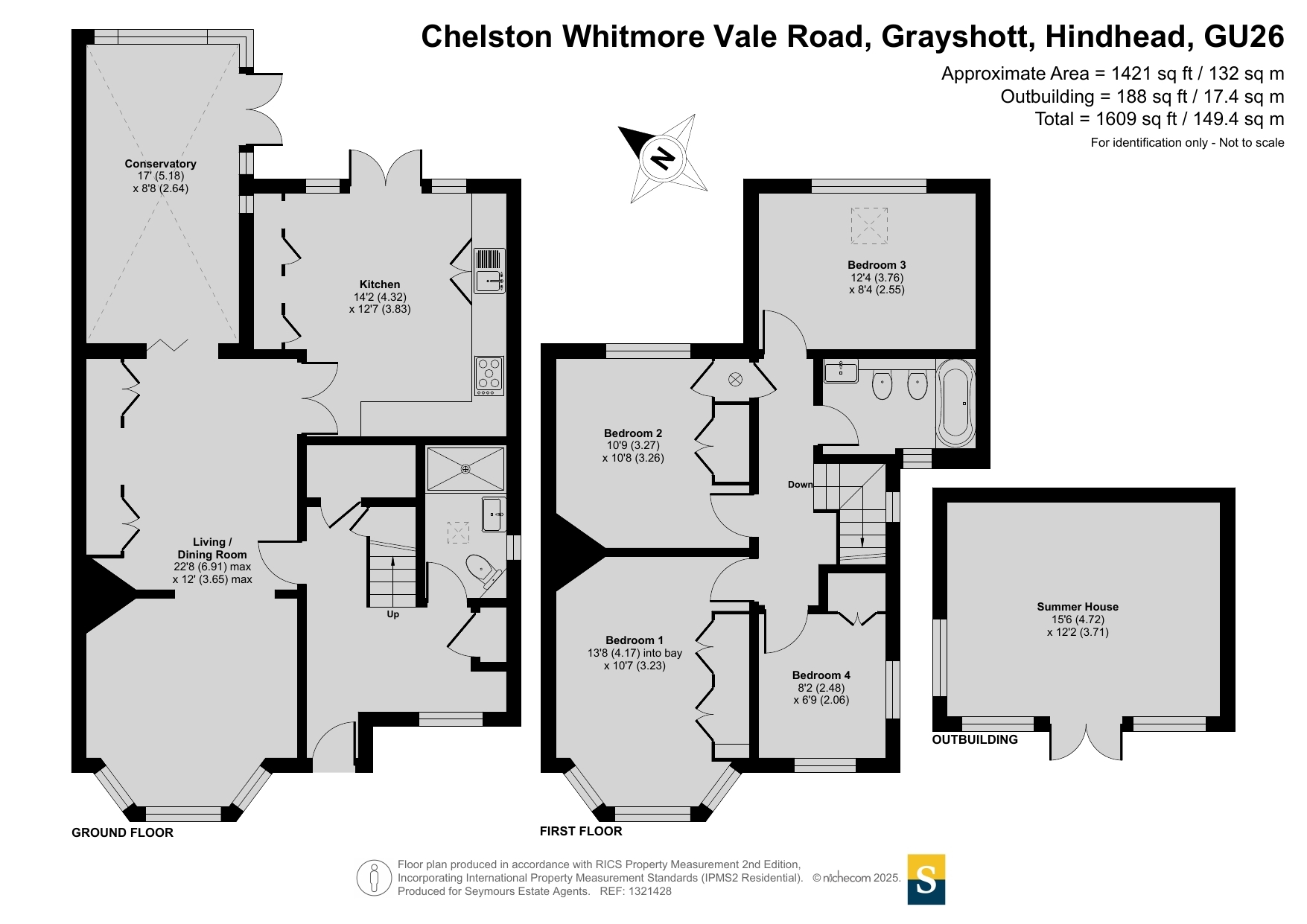 Chelston,, Whitmore Vale Road, Hindhead floorplan