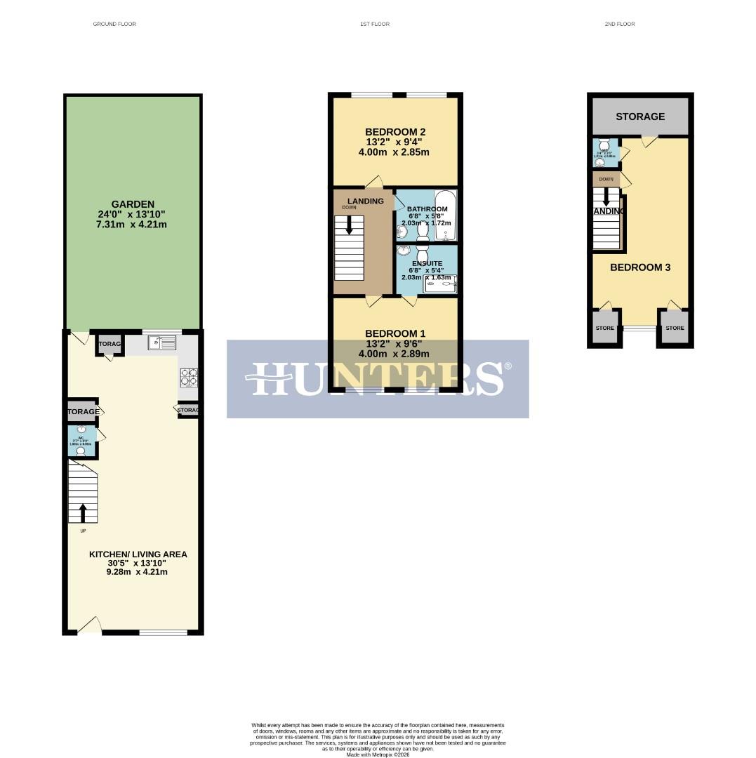 10, Nile Close, London floorplan