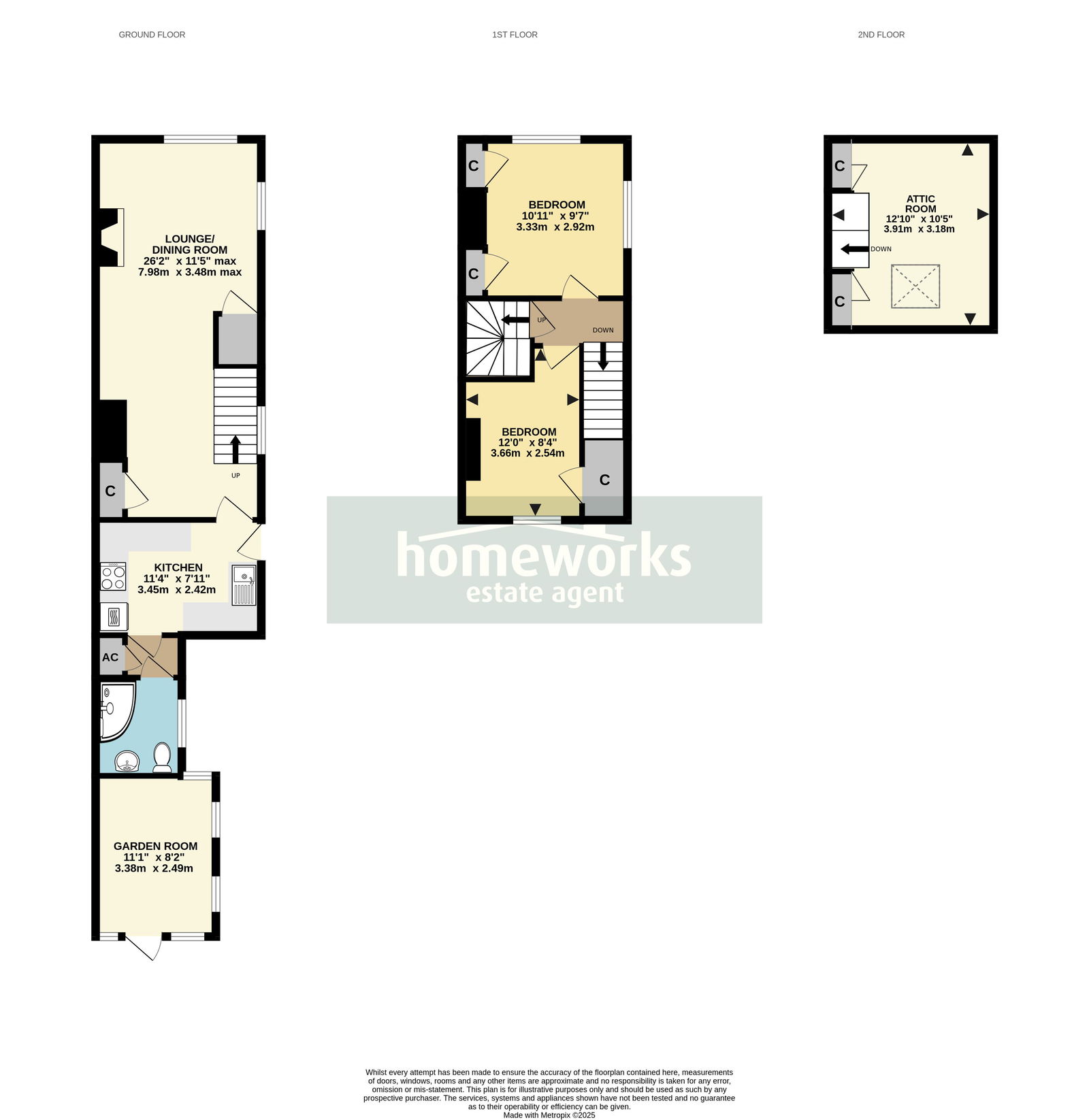 Rose Hill Cottages,1, Swaffham Road, Dereham floorplan
