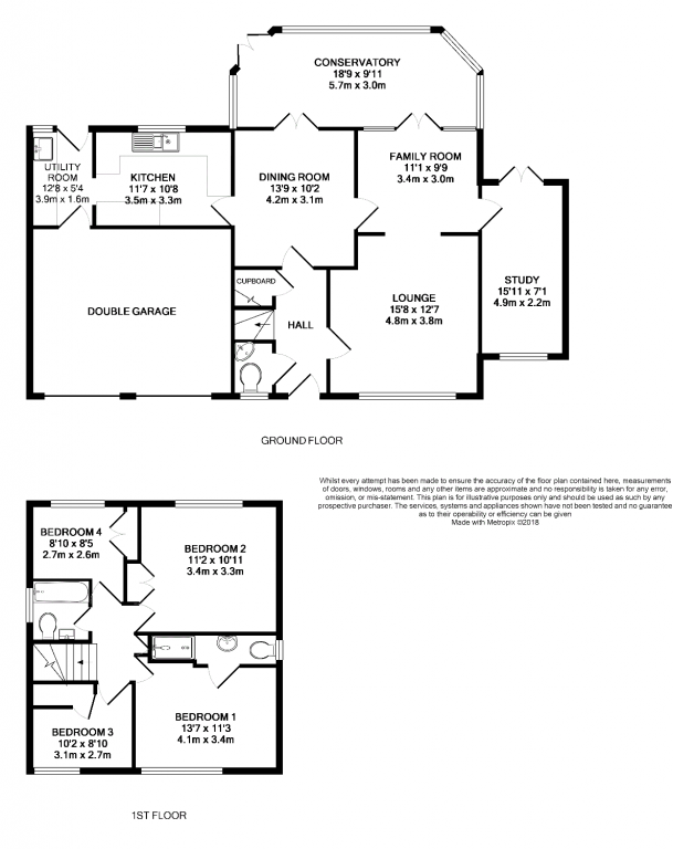 4 Bedrooms Detached house for sale in Marjoram Close, Farnborough GU14