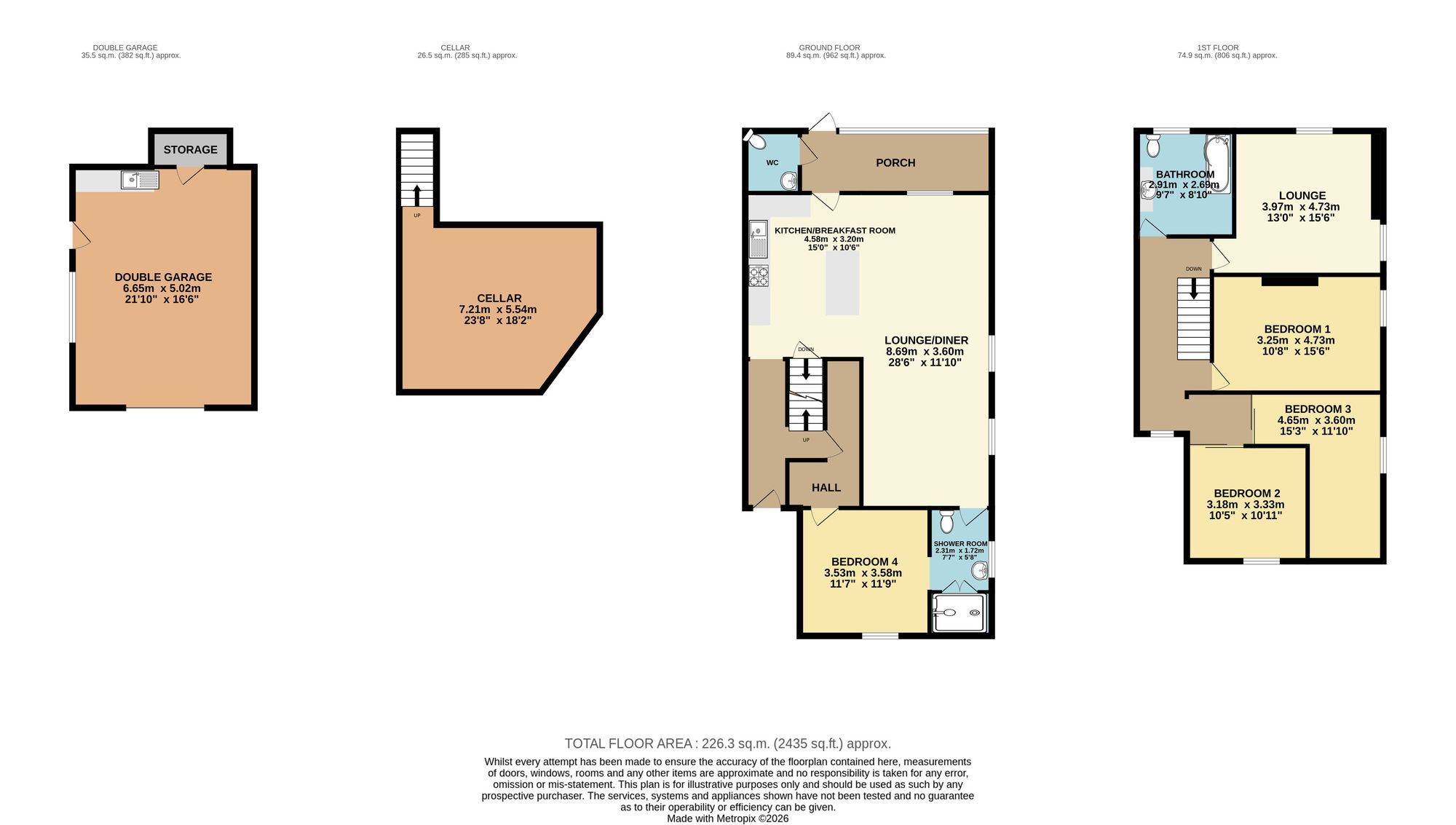 161 Market Street, Chesterfield floorplan
