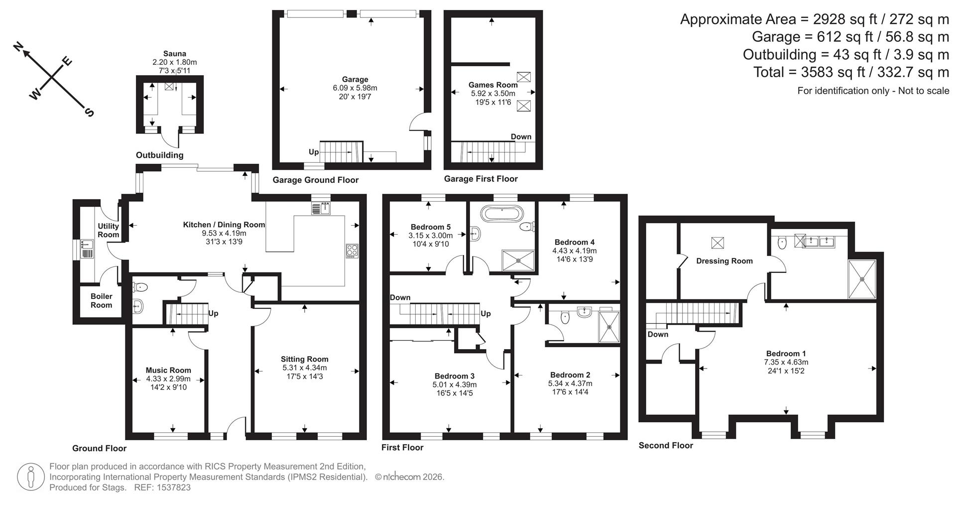 Exeter floorplan