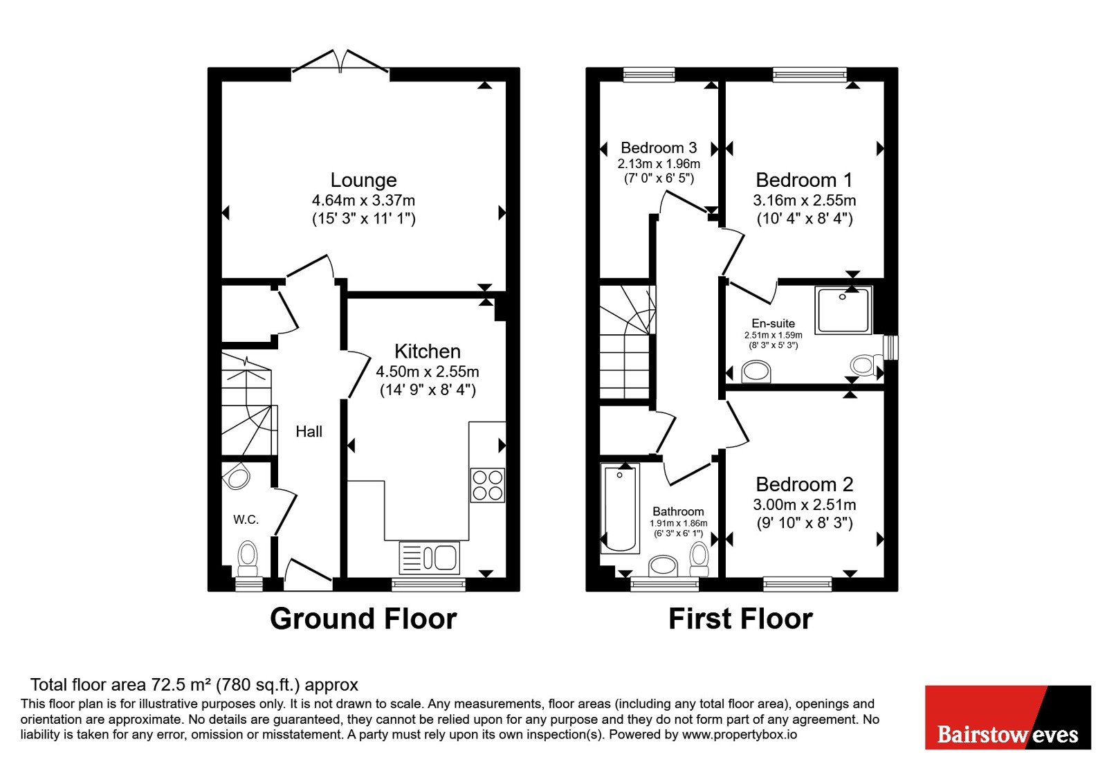 3, Piper Street, Mansfield floorplan