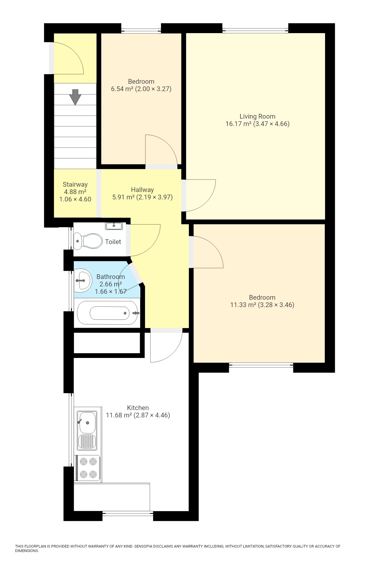 48a, Hertford Road, ENFIELD floorplan