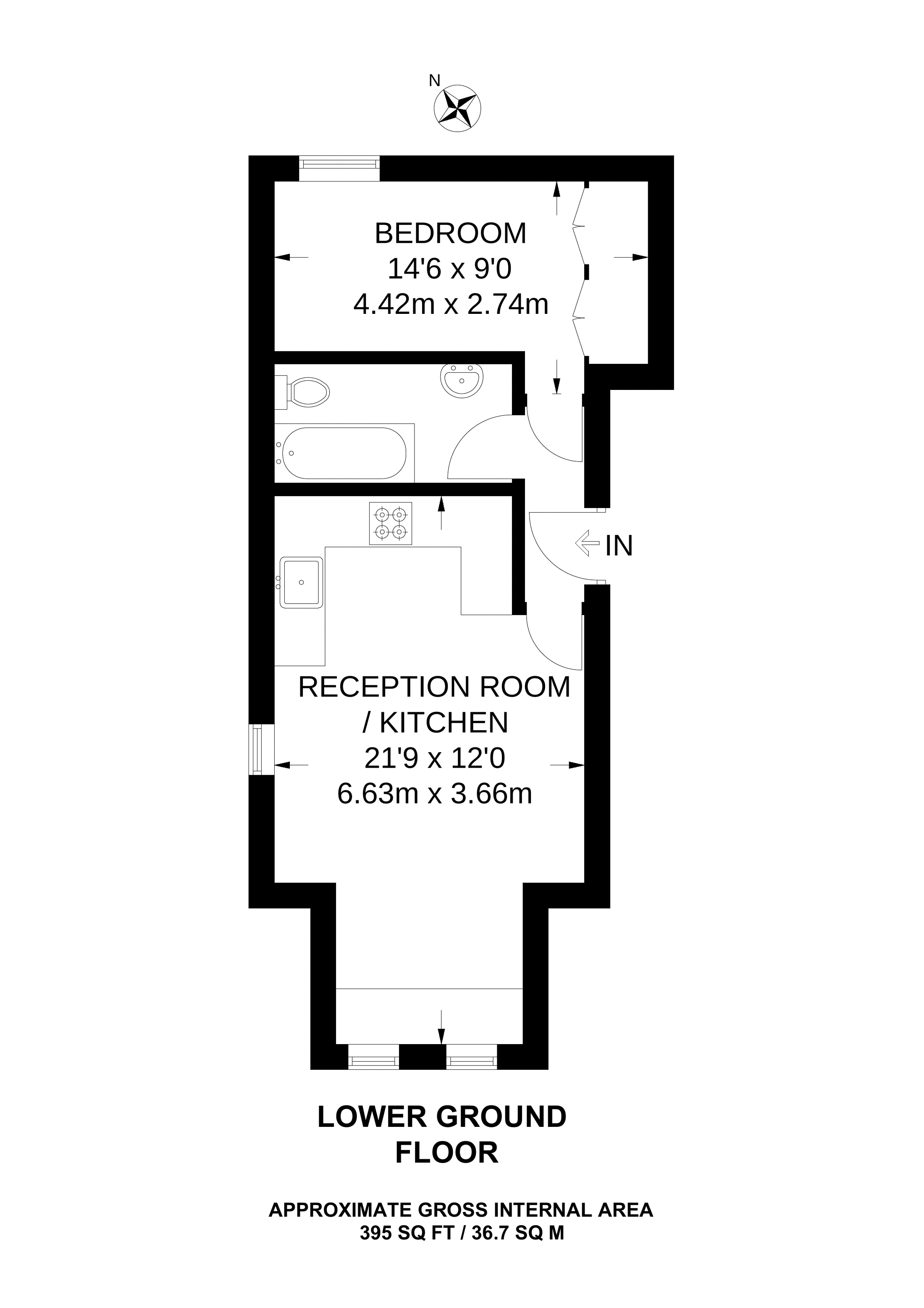 1 Bedrooms Flat to rent in Auckland Road, Crystal Palace SE19