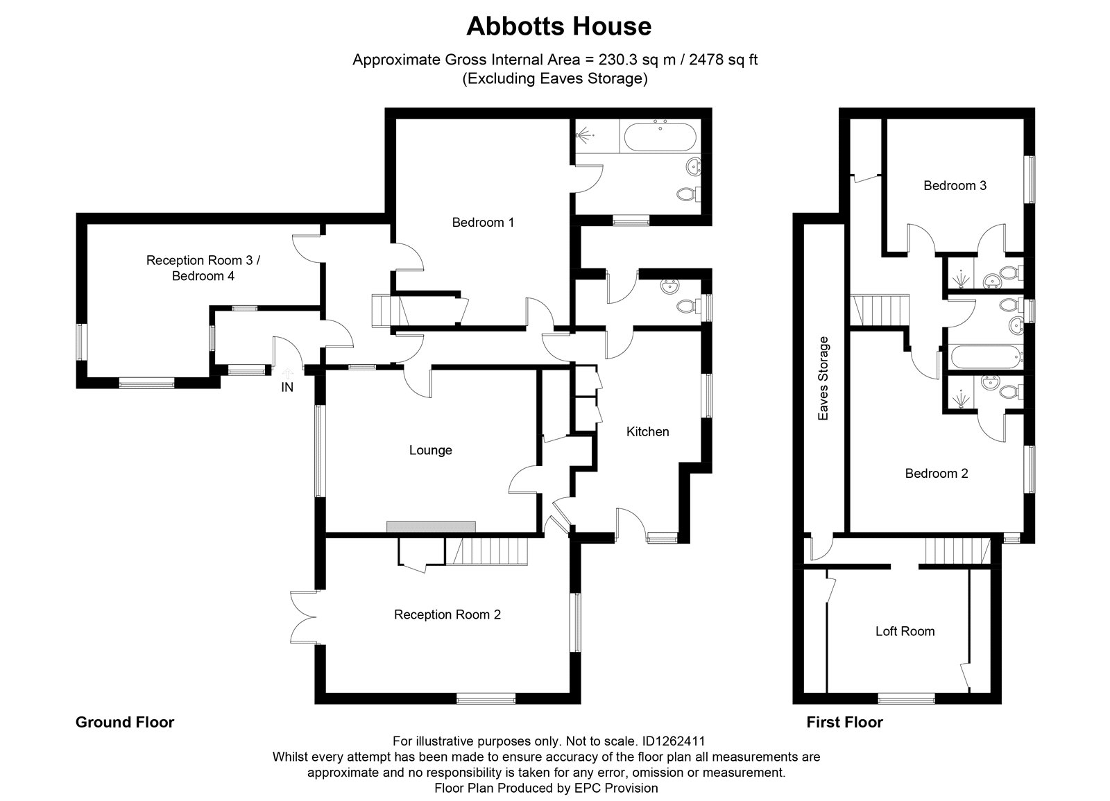 Abbots House,, Crossleaze Road, Bristol floorplan