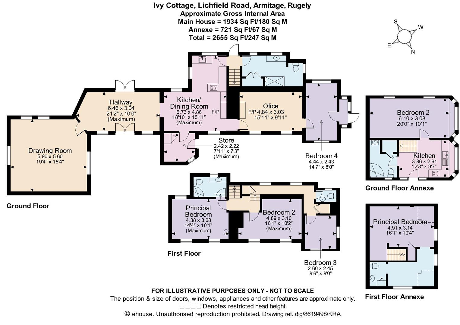 Ivy Cottage, Lichfield Road, Rugeley floorplan