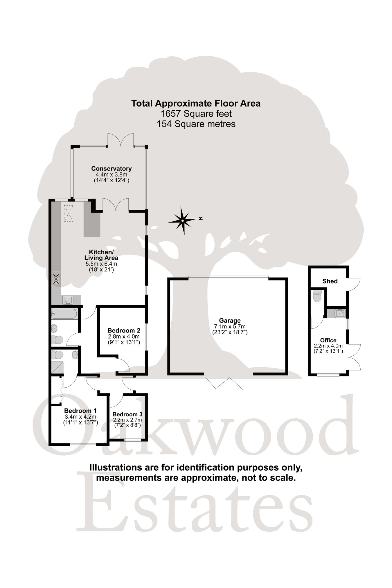 34, Stonecroft Avenue, Iver floorplan