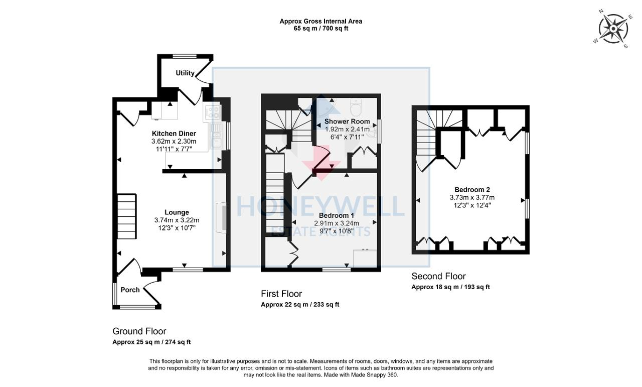 2, Church Raike, Chipping floorplan