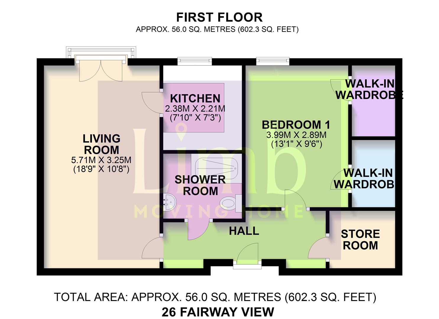 26, Fairway View, Elloughton Road, Brough floorplan