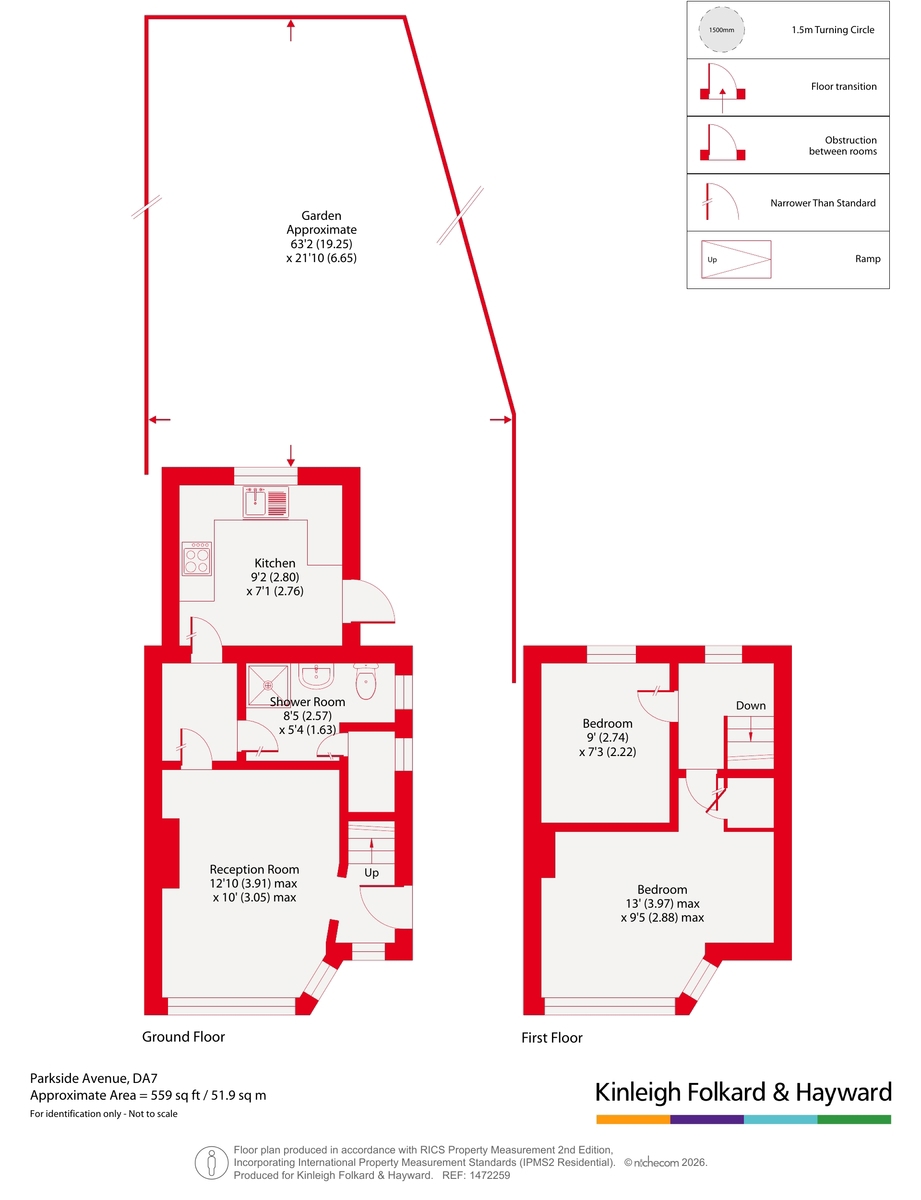 6, Parkside Avenue, Bexley floorplan