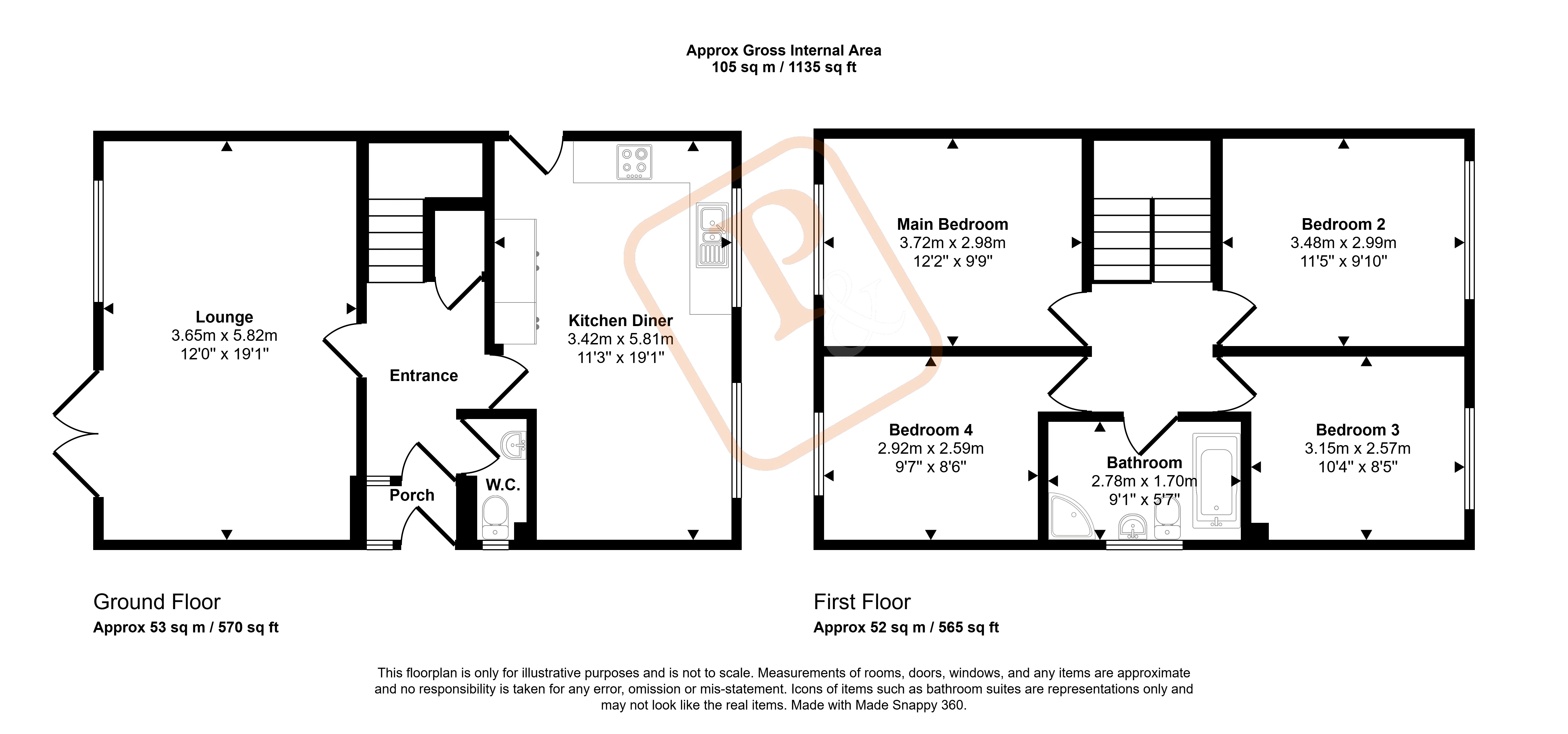 Sheriffs Way, Essex floorplan
