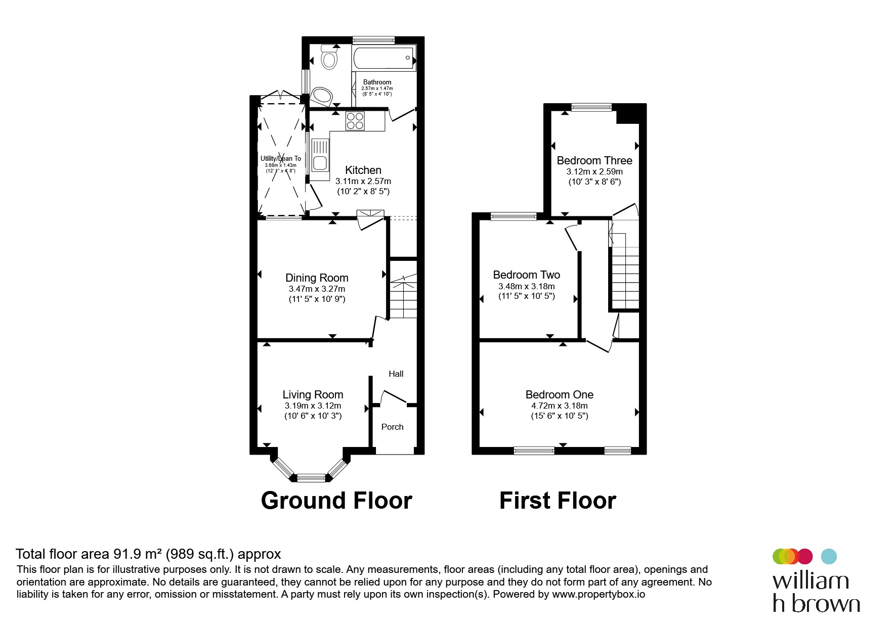 32, Trinity Road, Bedford floorplan