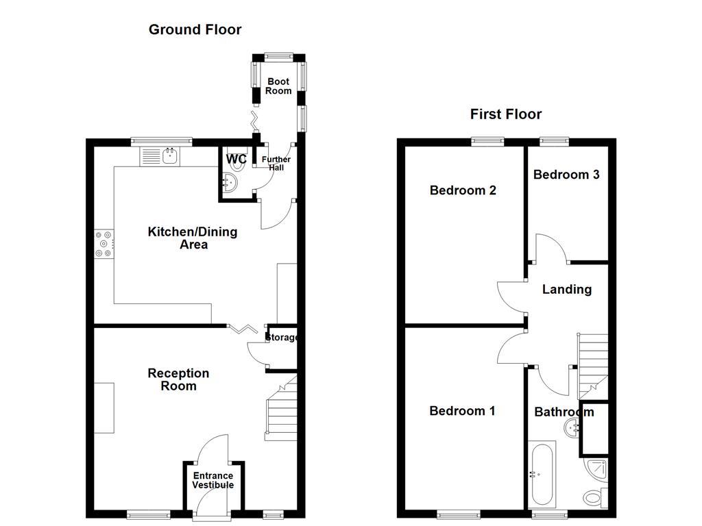 123, Burnley Road, Bacup floorplan