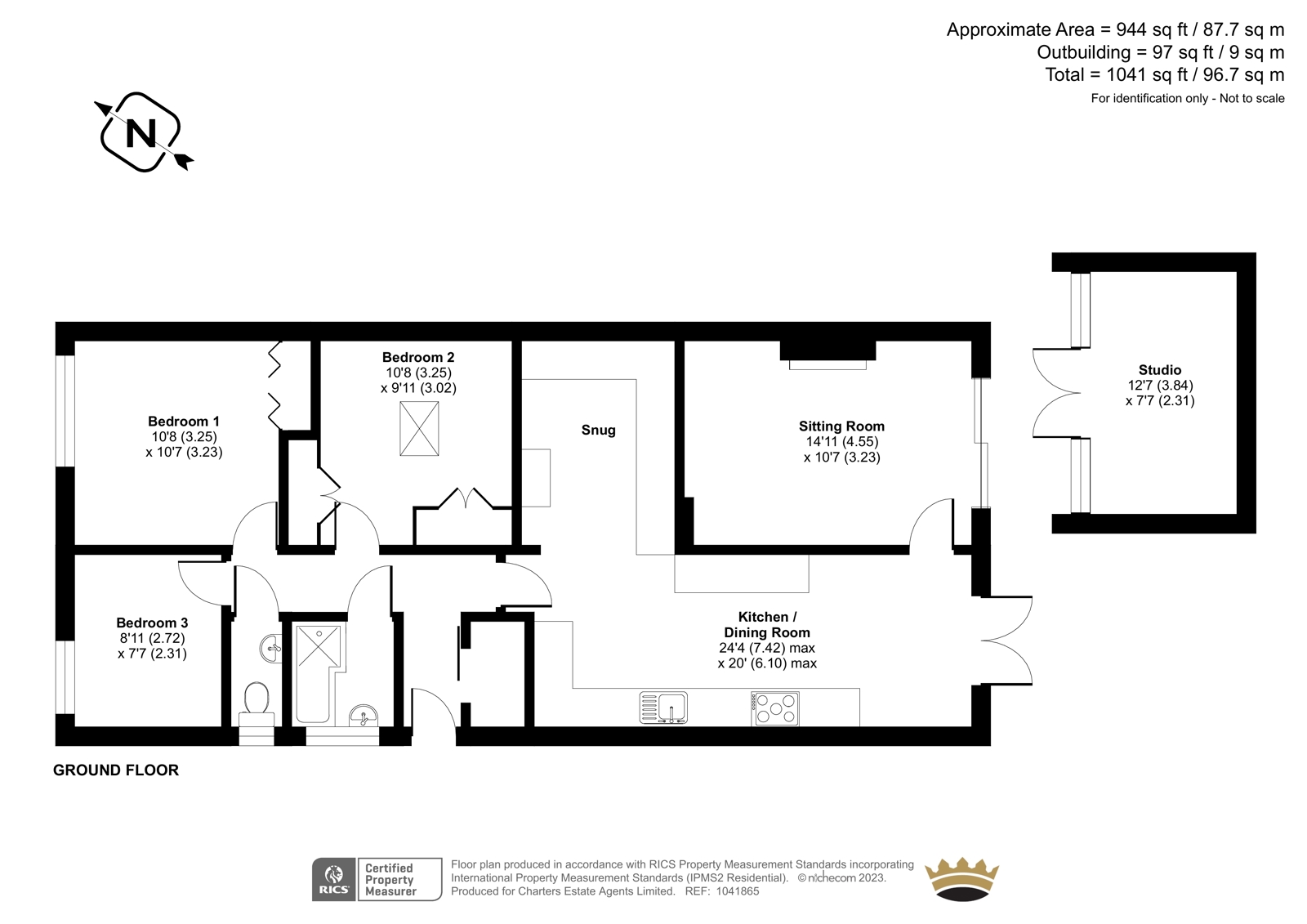 154, Buriton Road, Hampshire floorplan