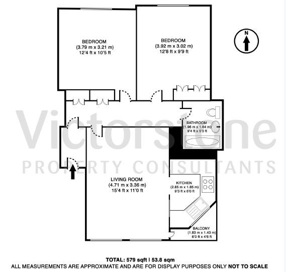 2 Bedrooms Flat to rent in Flat 4, 24-25 Rousden Street, Camden NW1