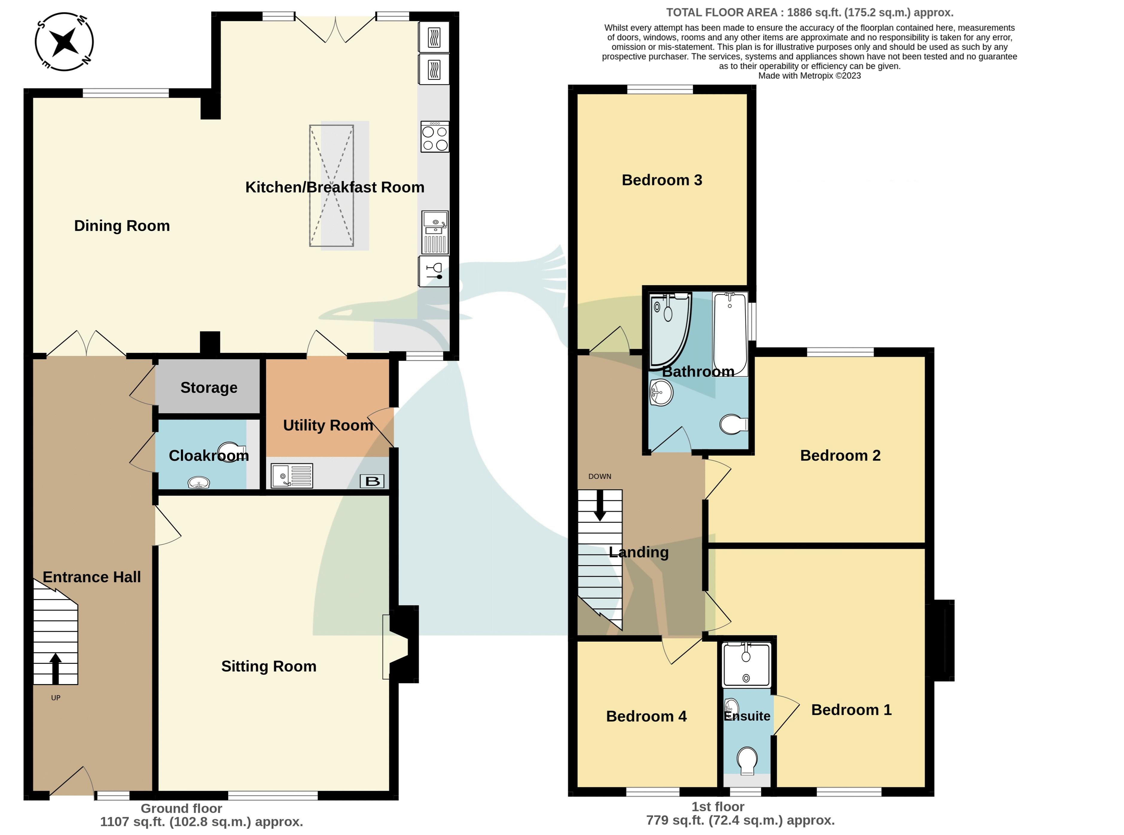 New Street, Ash, Canterbury CT3, 4 bedroom semidetached house for sale