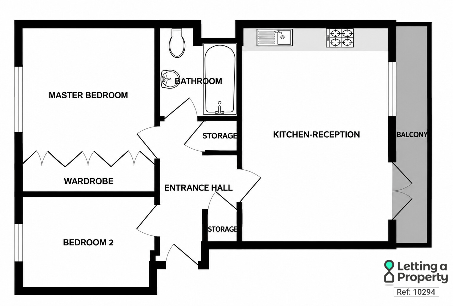 Flat 8, Avondale Court, Glendale Gardens, Leigh-On-Sea floorplan