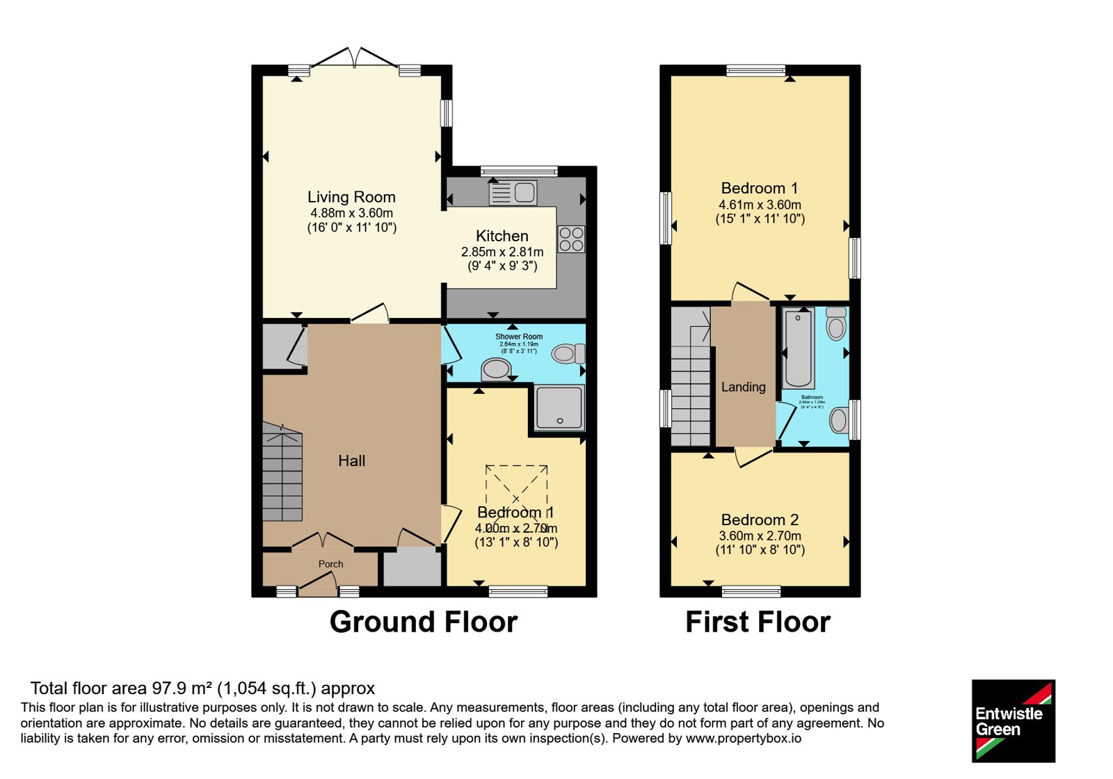 2, Glen Street, Lancashire floorplan