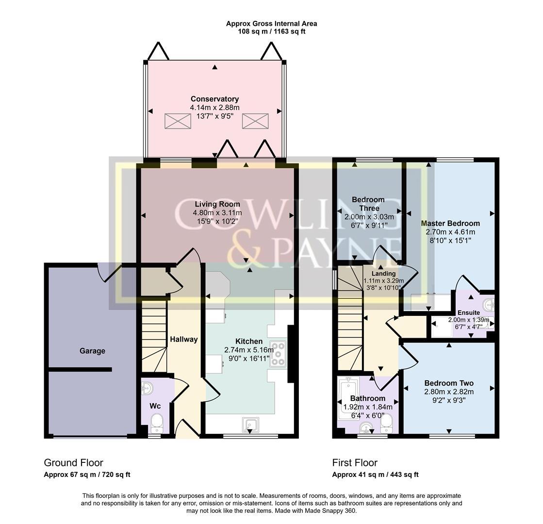 80, Woodberry Road, Wickford floorplan