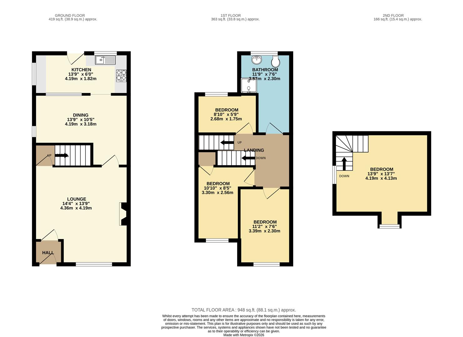 18, St. Lukes Road, Liverpool floorplan