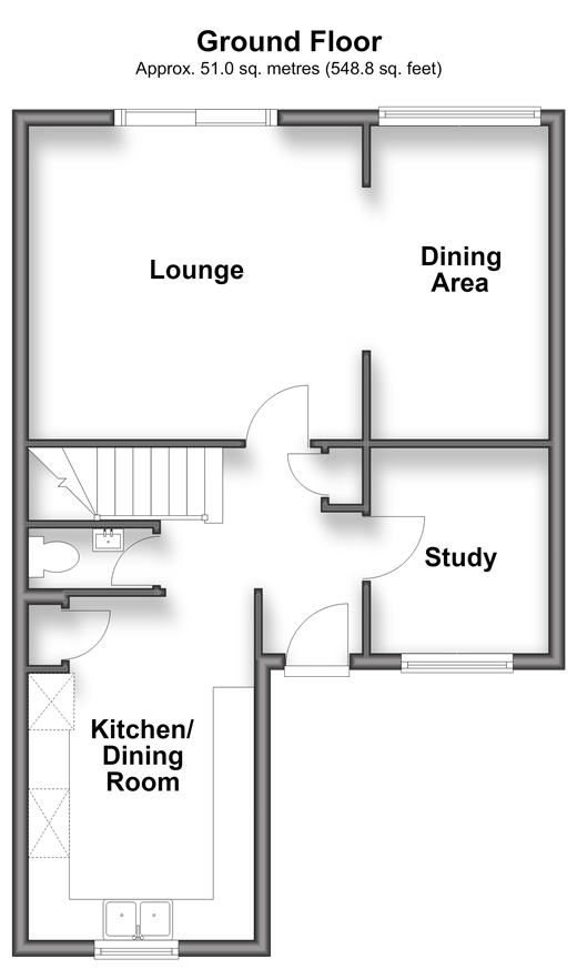 Cook Road, Horsham floorplan