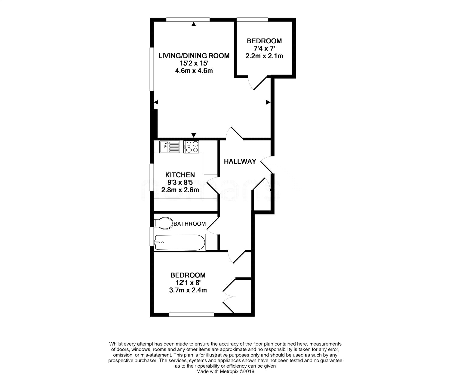 2 Bedrooms Flat for sale in Tudor Court, 18 Church Road West, Farnborough GU14