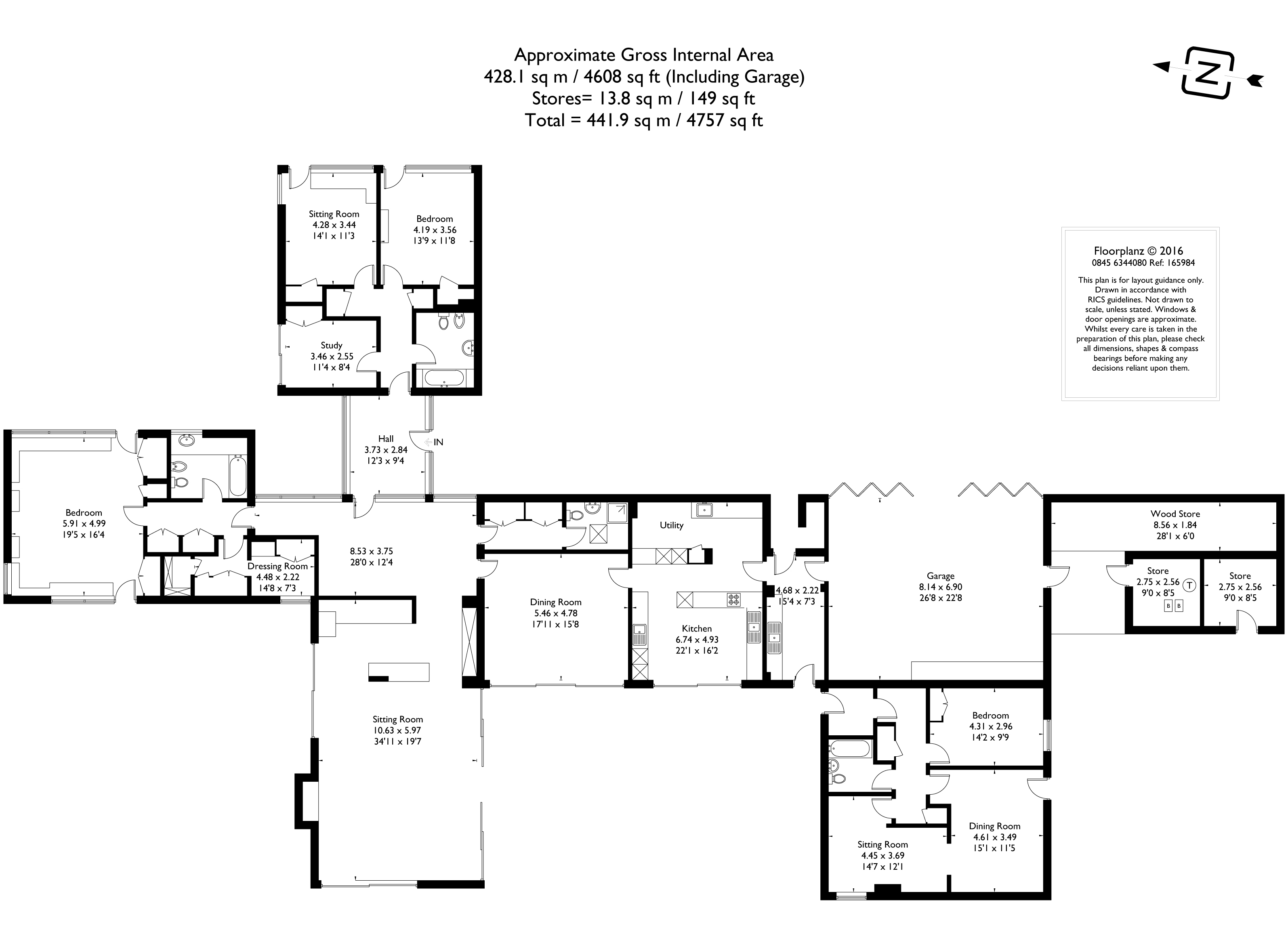 4 Bedrooms Detached house for sale in Udimore, Rye TN31