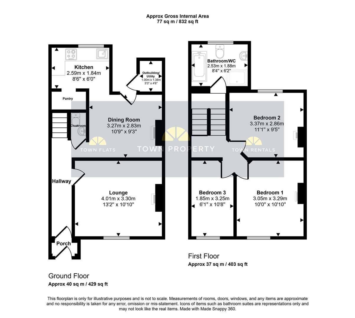 Bradford Street, Eastbourne floorplan