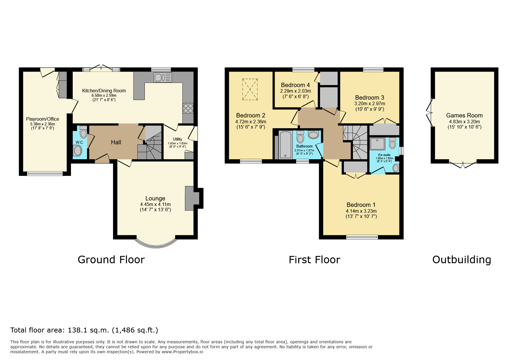49 Seaton Road, Leicester floorplan
