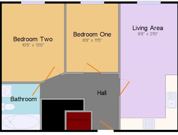 2 Bedrooms Flat to rent in Fresh Building, Chapel Street M3