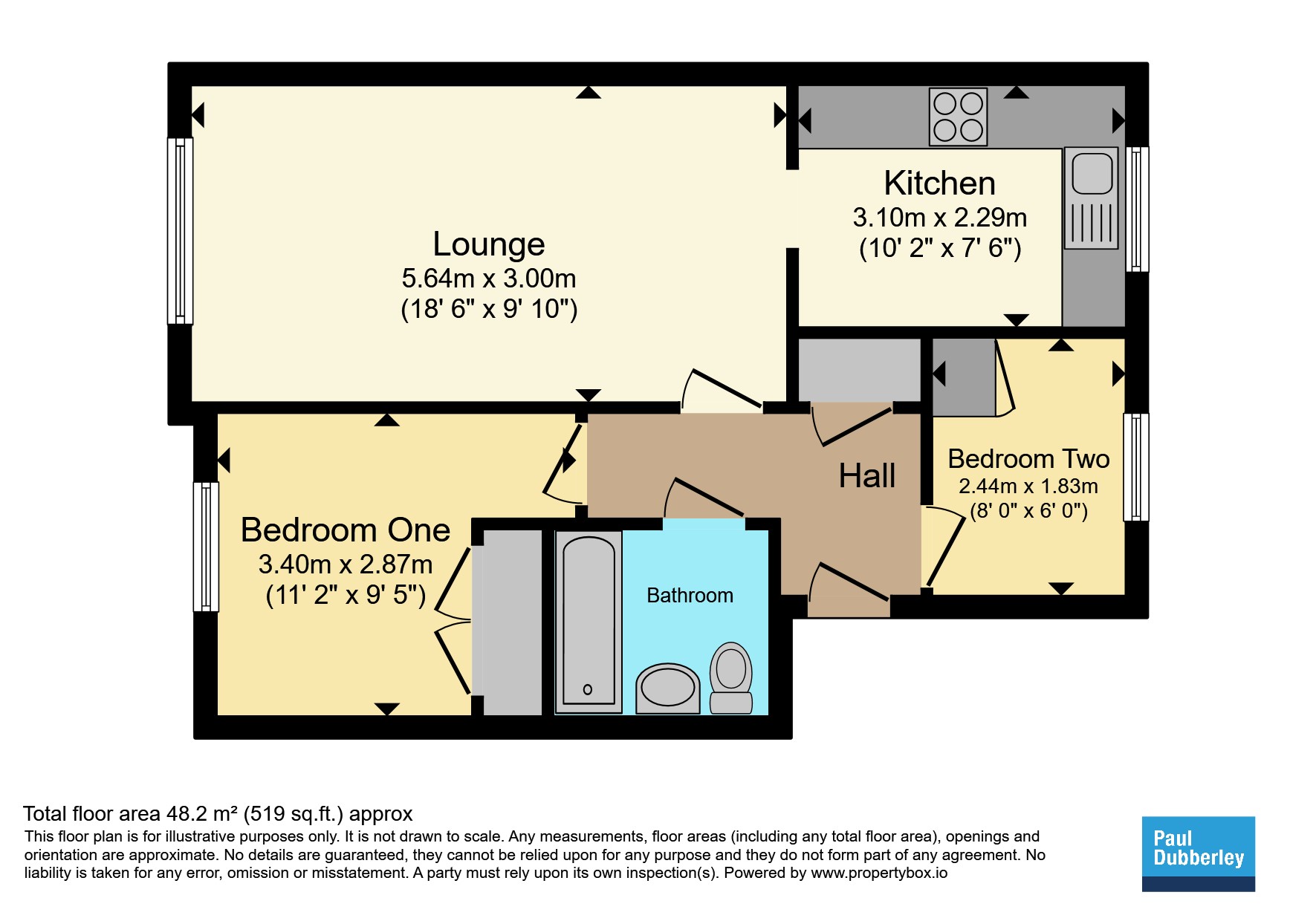 18, Middle Meadow, Tipton floorplan
