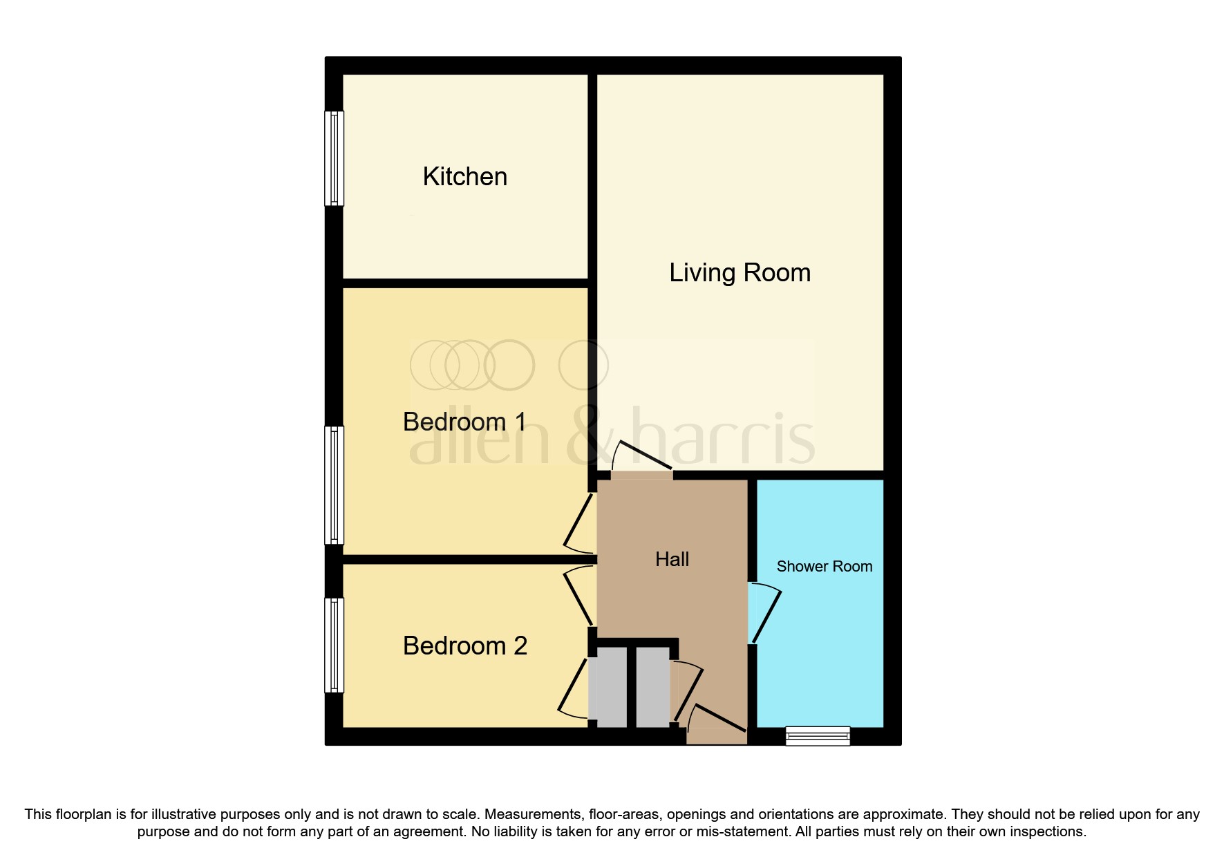 Waun Fach, Cardiff floorplan