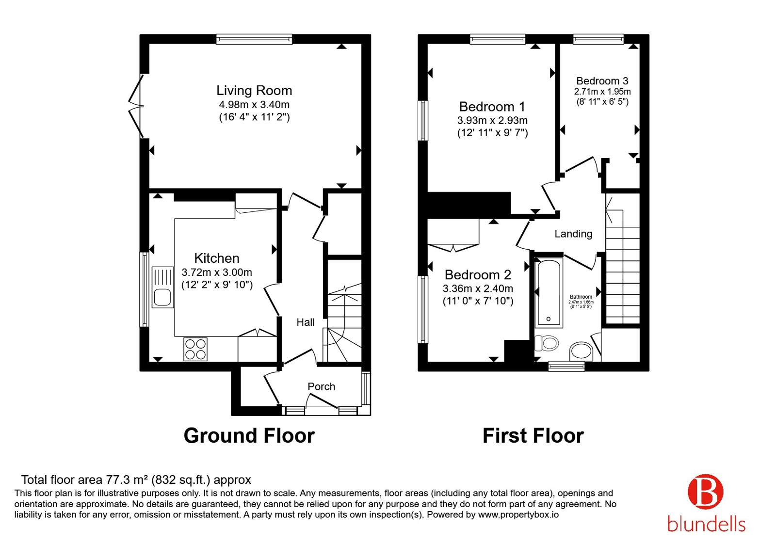 75, Reney Avenue, Sheffield floorplan
