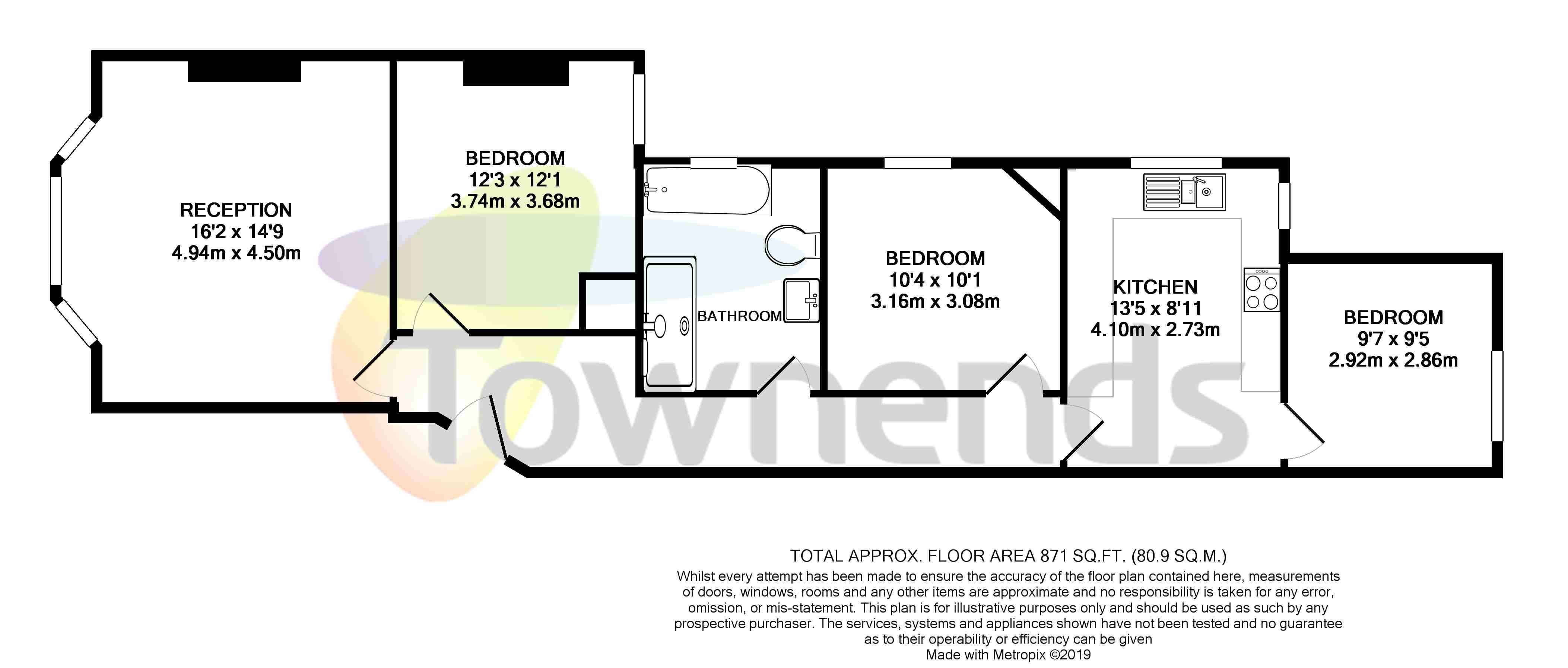 3 Bedrooms Flat to rent in Flanders Mansions, Flanders Road, London W4