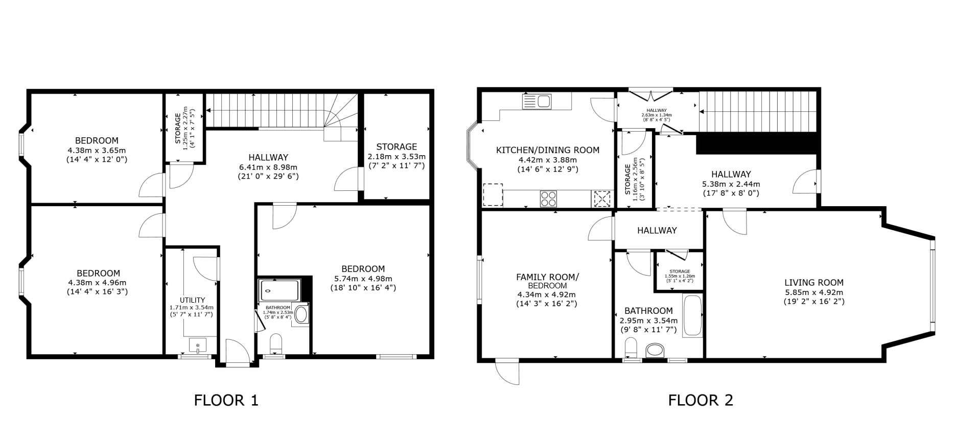 13, Victoria Square, Stirling floorplan
