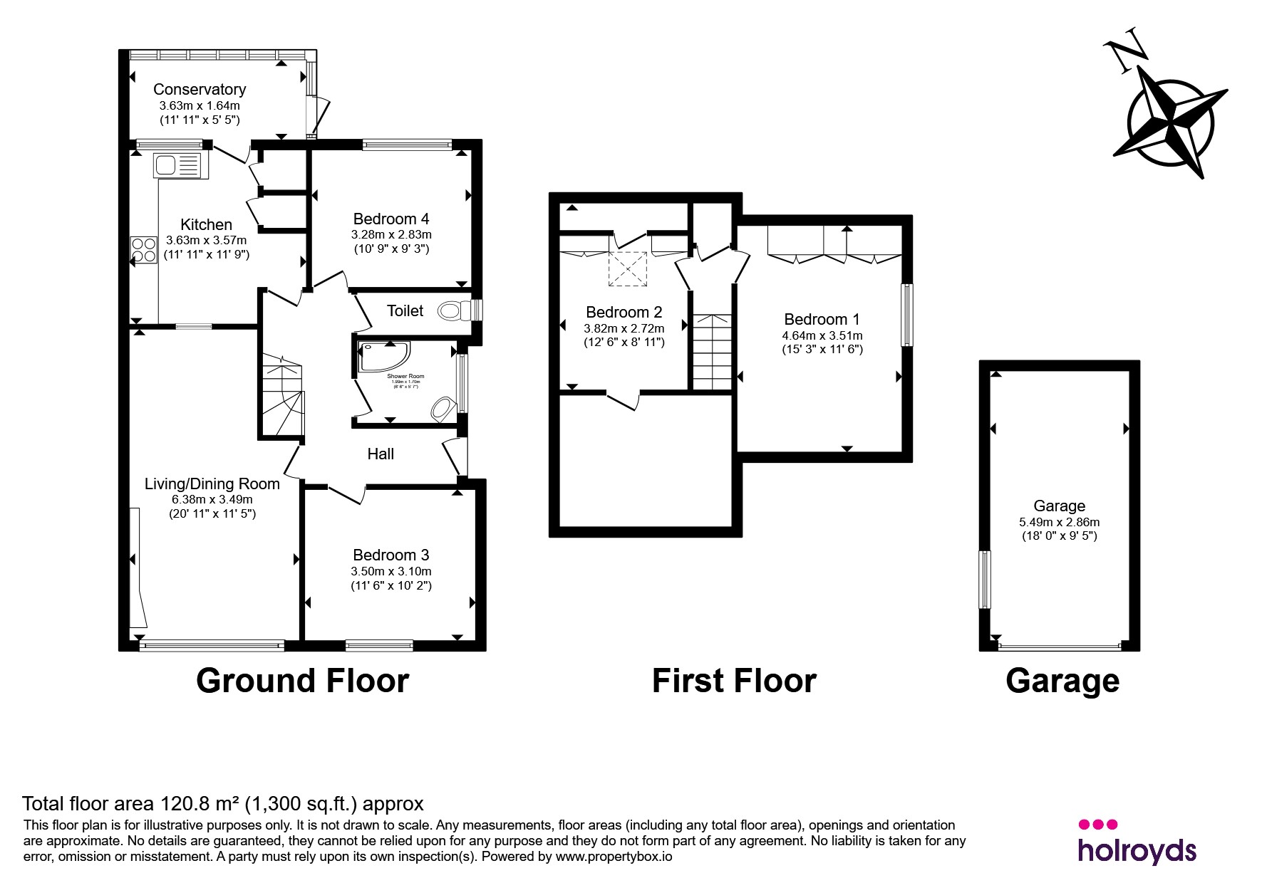 52, Ogden Crescent, BRADFORD floorplan