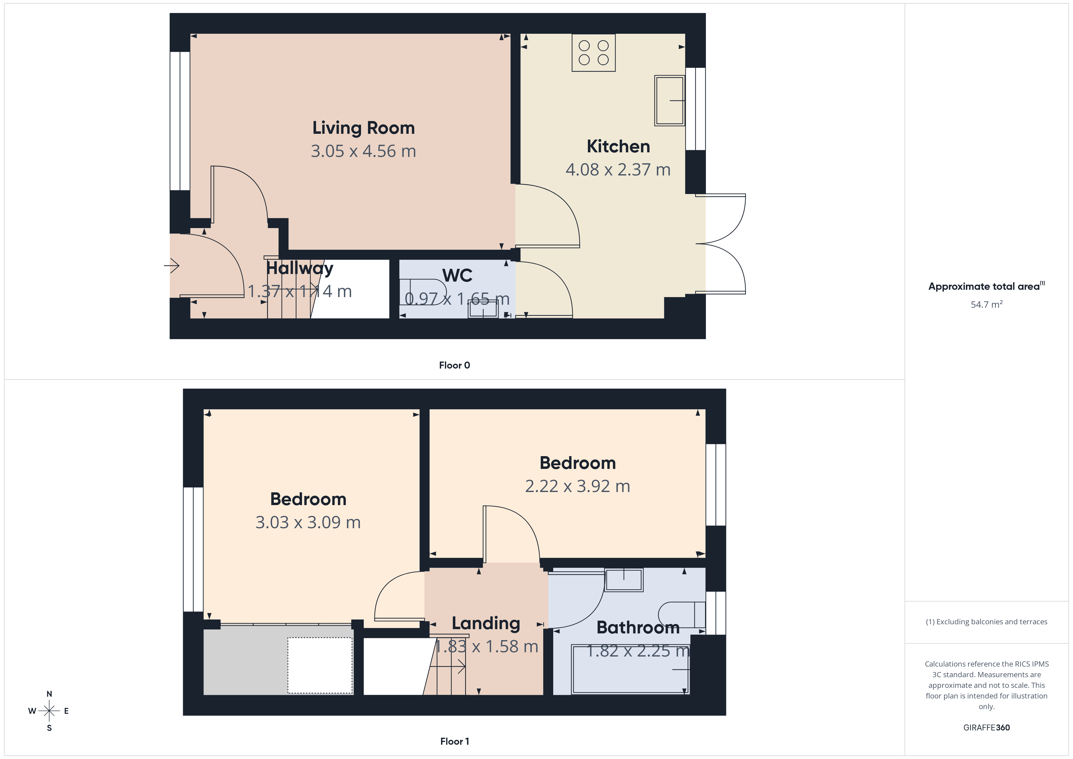81, Constable Drive, Rochdale floorplan