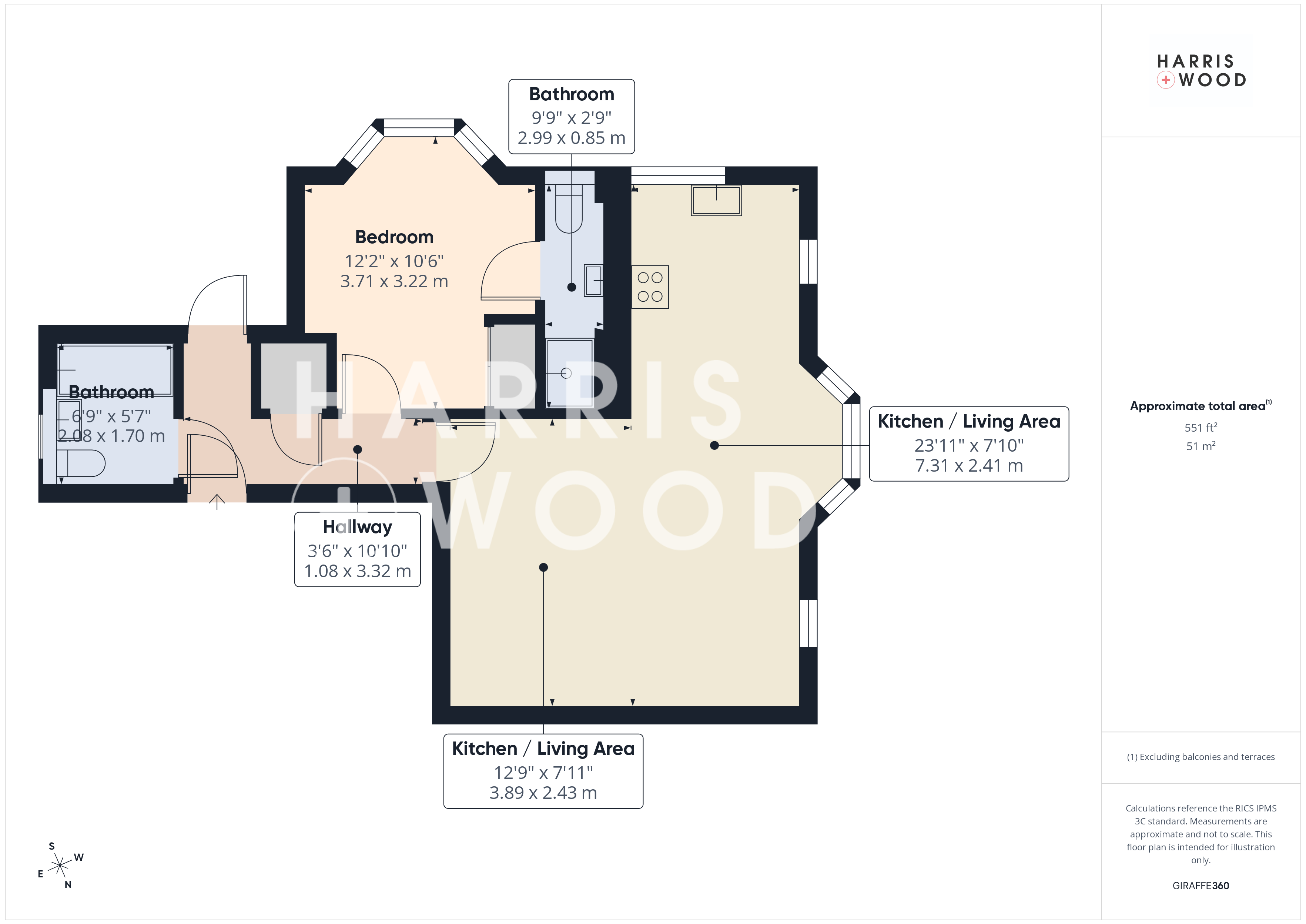 Lancaster Approach, Essex floorplan