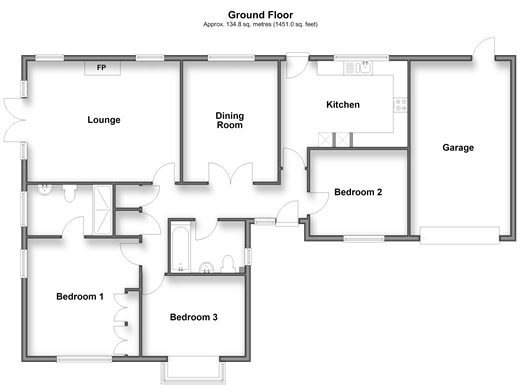 Lakeside Drive Southwater, Horsham floorplan