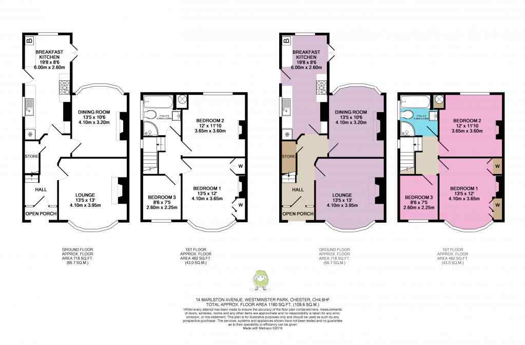 3 Bedrooms Semi-detached house for sale in Dover Road, Chester CH4