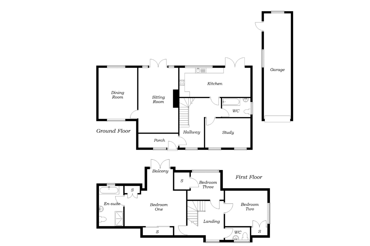 6, Rose Acre, Holton St. Mary floorplan