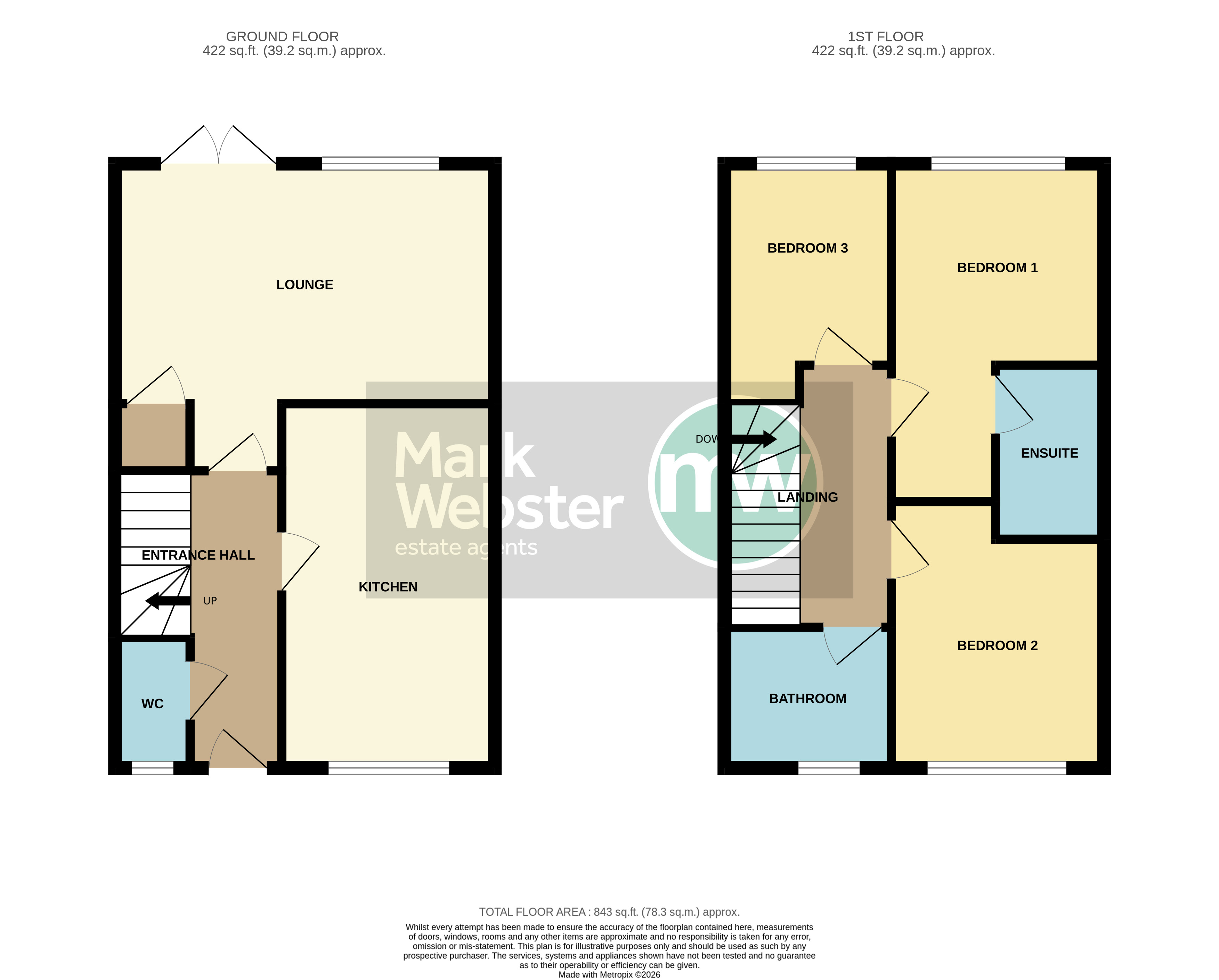 2, Rocheford Way, Atherstone floorplan