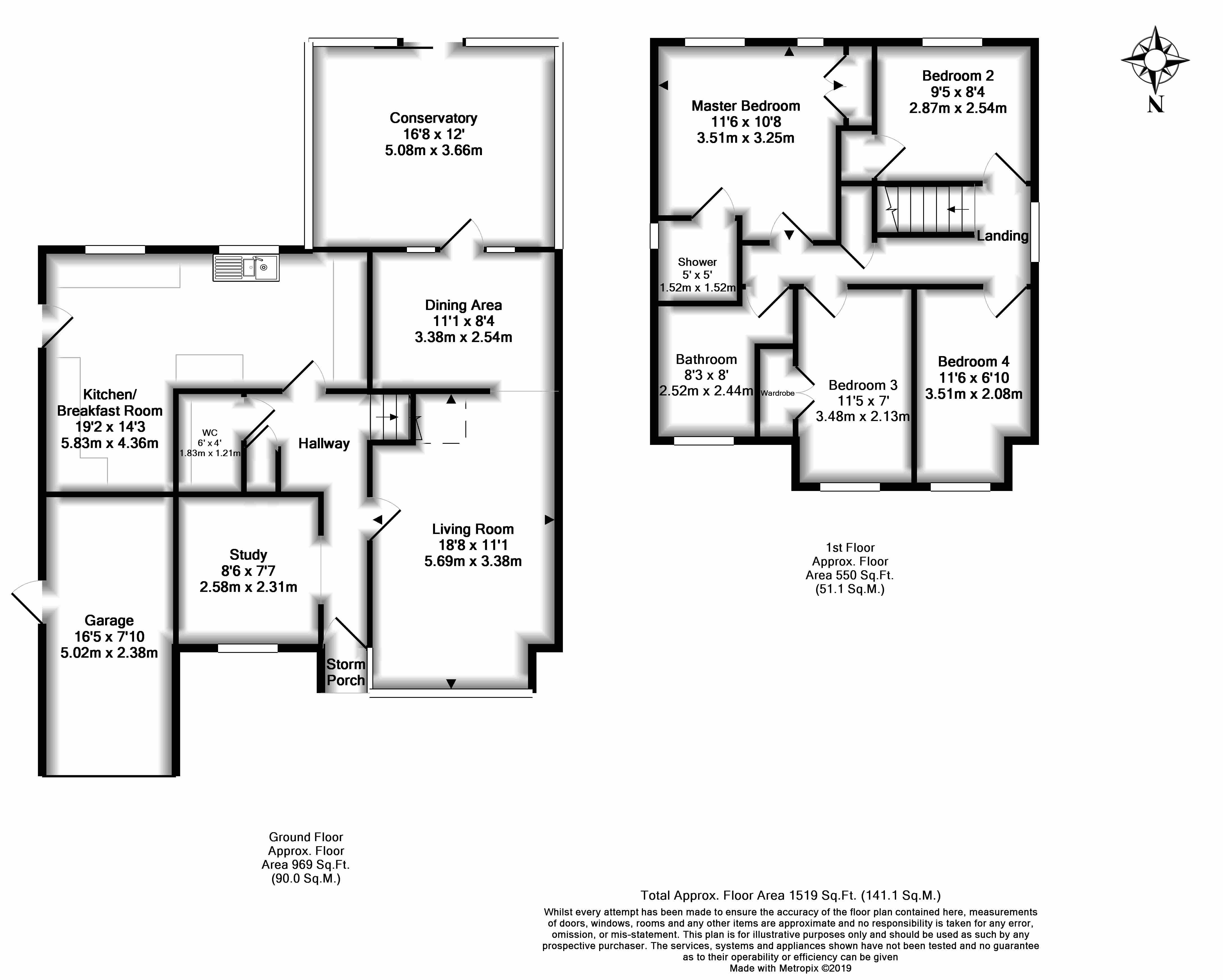 4 Bedrooms Detached house for sale in Horley, Surrey RH6