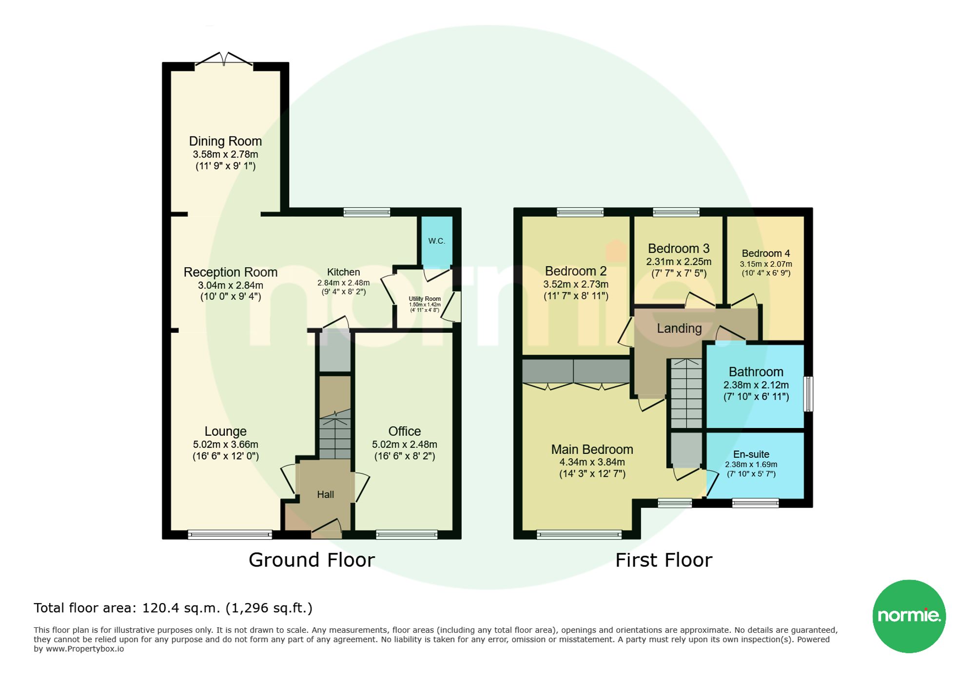 37 Highmeadow, Manchester floorplan