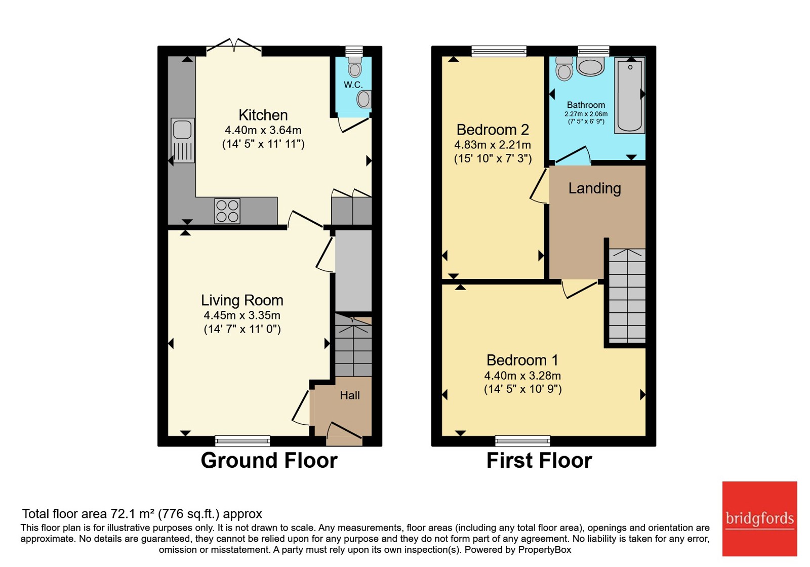 153, Oak Road, Lancashire floorplan