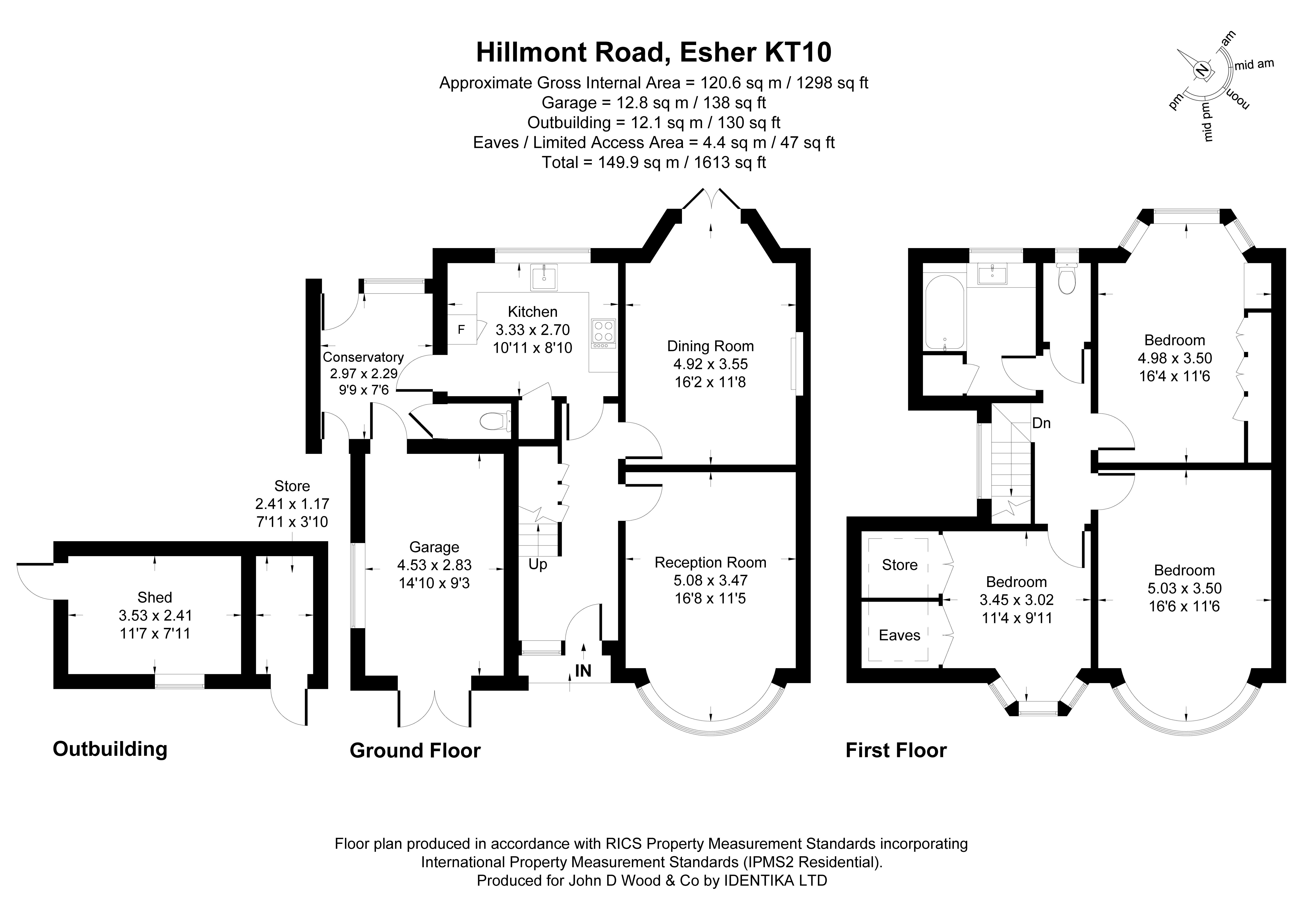4, Hillmont Road, Surrey floorplan