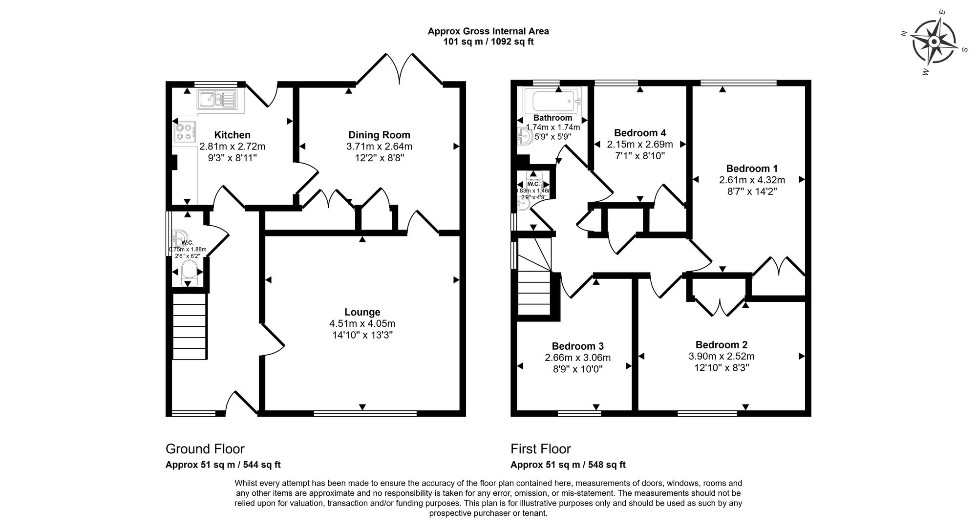 36 St. Georges Way, Milton Keynes floorplan