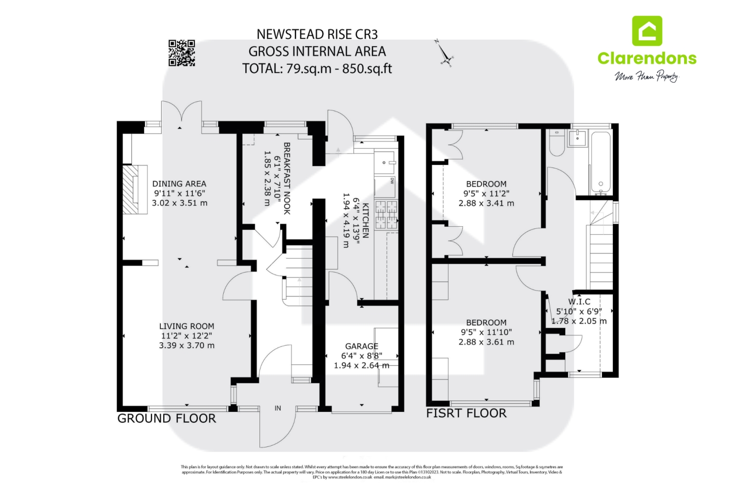 56, Newstead Rise, Caterham floorplan