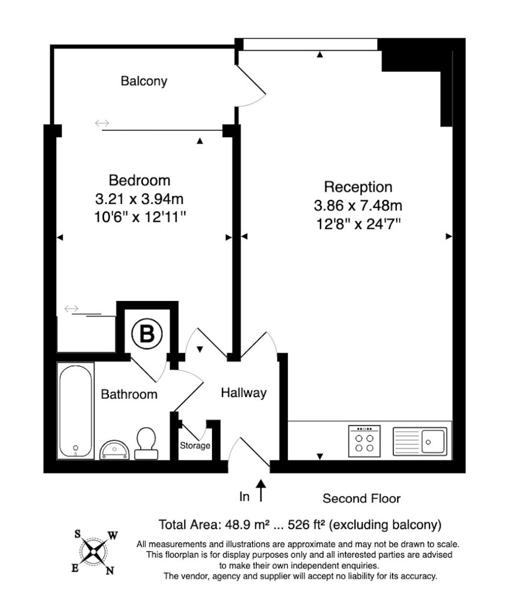 Apartment 9, Arcus Apartments, Leicester floorplan